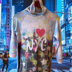 Justice Girl's Hooded Long Sleeve Top